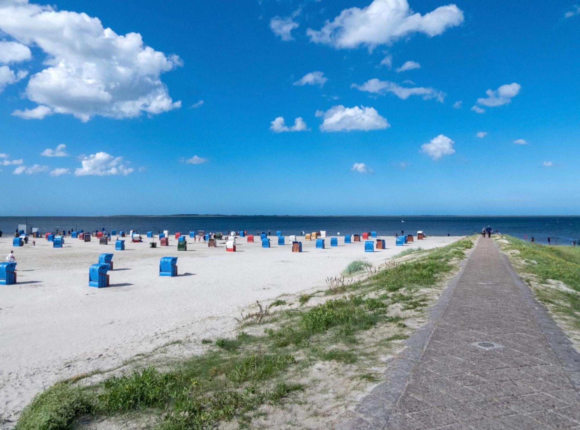 Ferienhaus Hornhecht Dornumersiel Bagian luar foto