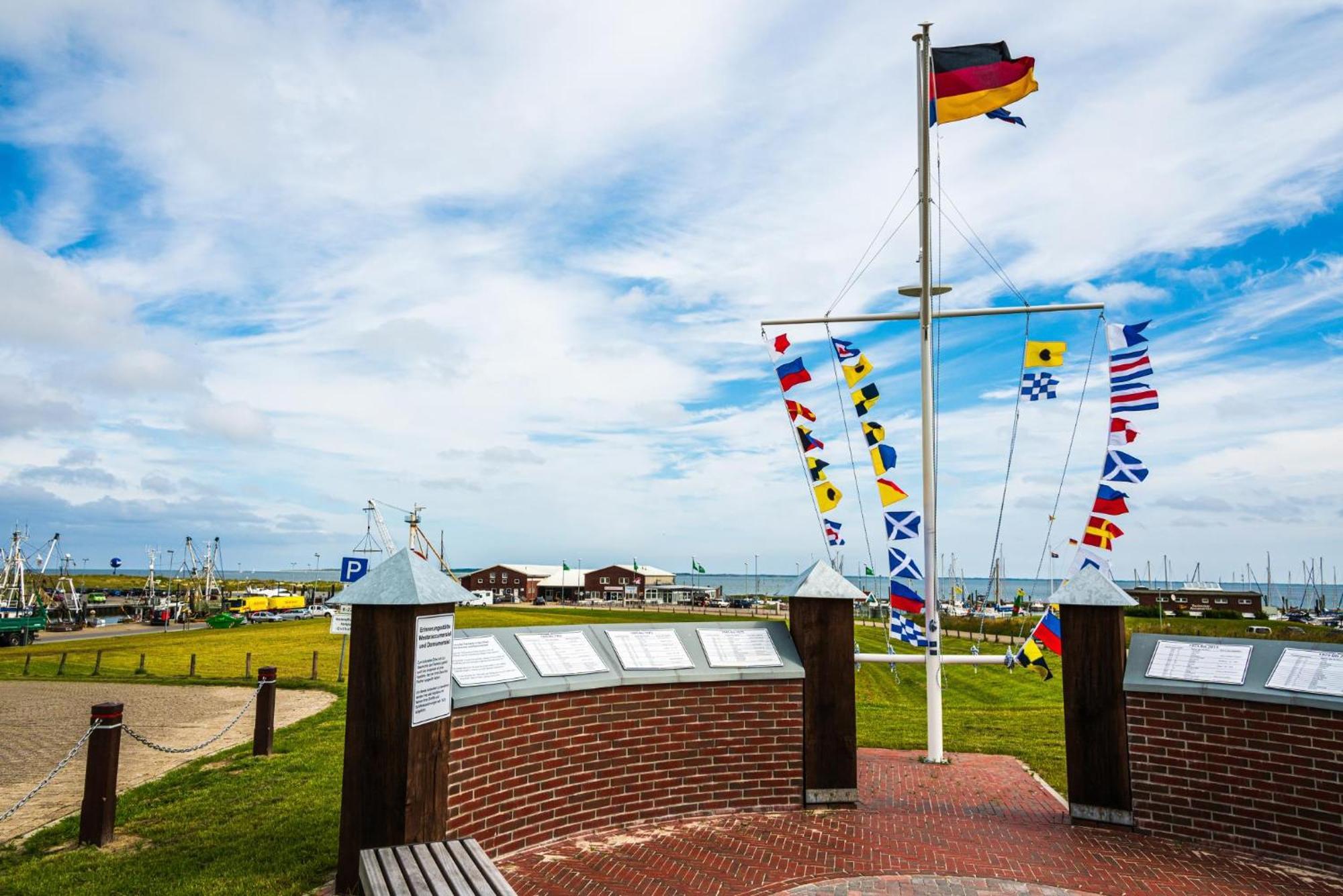 Ferienhaus Hornhecht Dornumersiel Bagian luar foto
