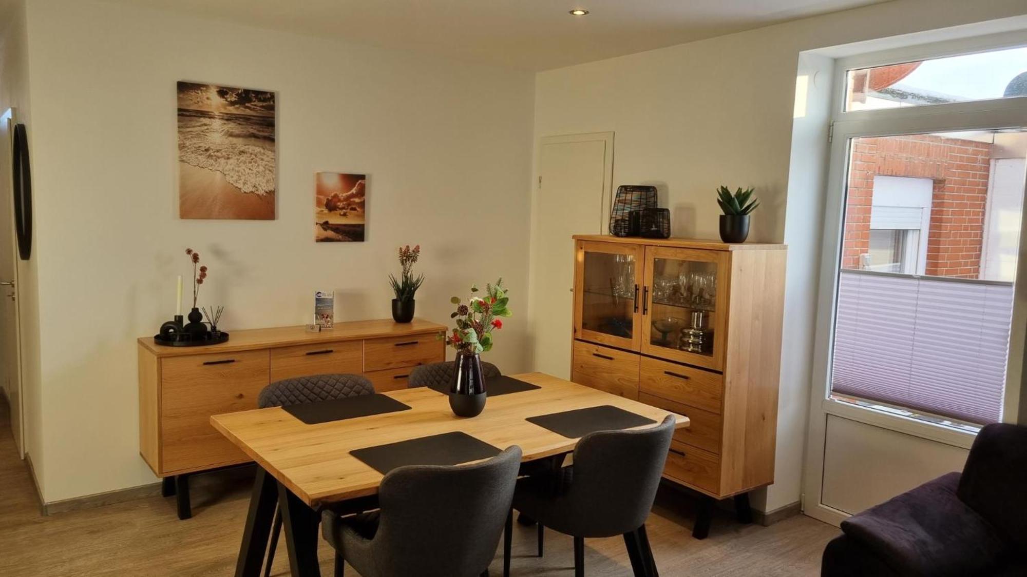 Ferienhaus Hornhecht Dornumersiel Bagian luar foto