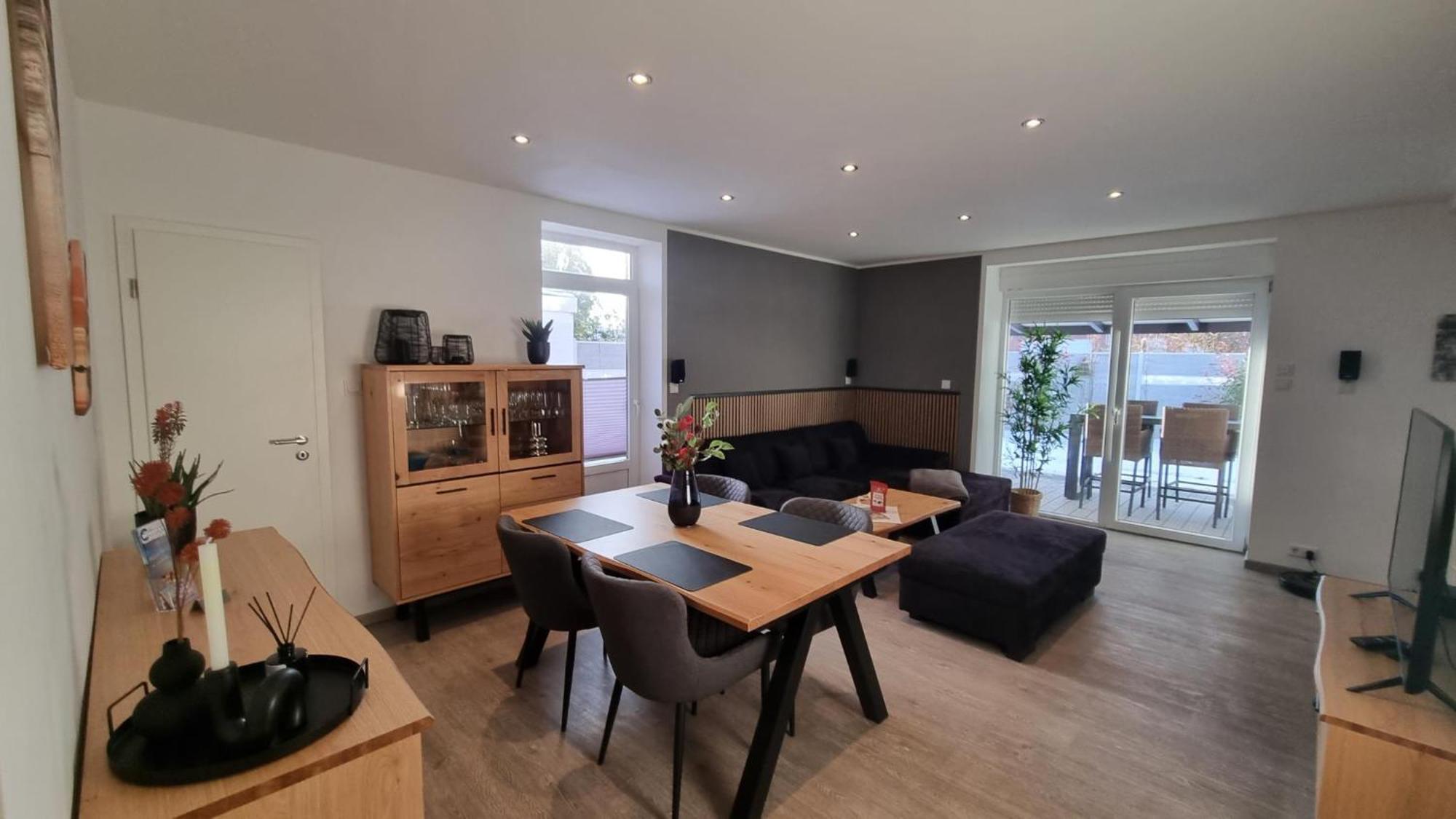 Ferienhaus Hornhecht Dornumersiel Bagian luar foto